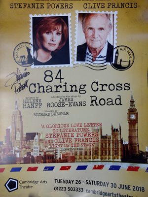 Stefanie Powers 84 Charing Cross Road